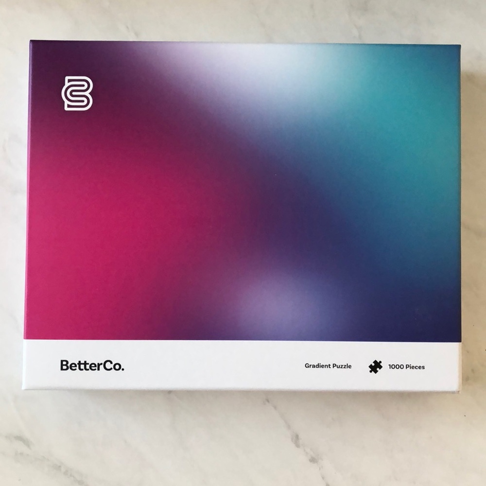 BetterCo Gradient 1000 pc Puzzle